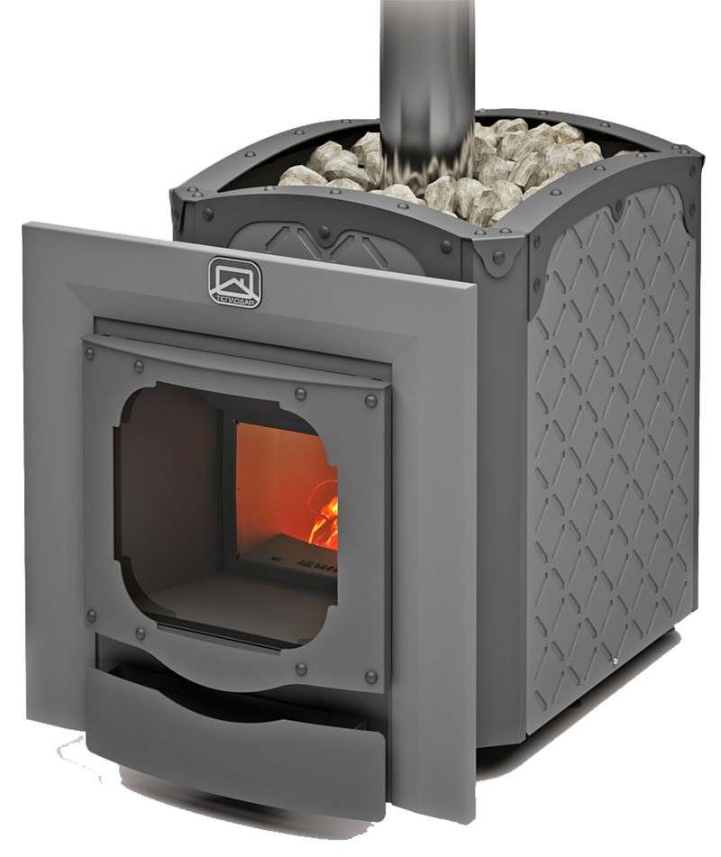 Печь для бани Теплодар Былина-18Ч Панорама Амазонка бай фото в Барановичах