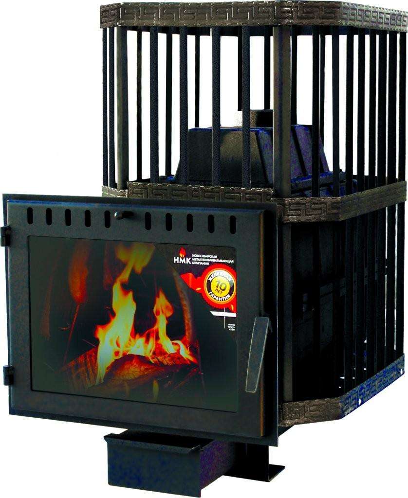 Печь банная Сибирь-24 (панорамное стекло, сетка квадрат) купить в Барановичах