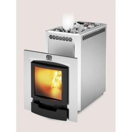 Печь для бани Теплодар СИБИРЬ-30 ЛНЗП Профи Панорама Амазонка бай фото в Барановичах