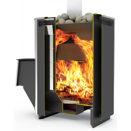 Печь для бани Теплодар Сахара-16 ЛКП (2.0) в Барановичах