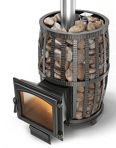 Печь для бани Везувий Легенда Русский Пар Ковка 24 (240) Амазонка бай фото в Барановичах