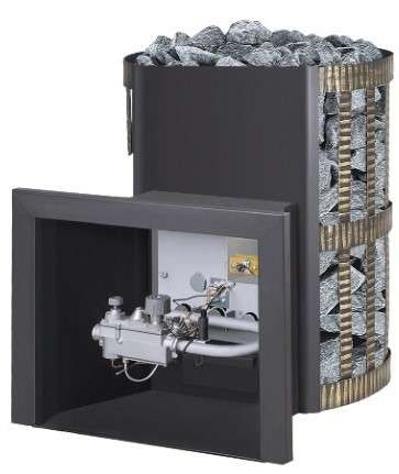 Печь газодровяная для бани Везувий Скиф Ковка 18 (ДТ-3) купить в Барановичах