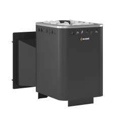 Печь для бани Везувий Русичъ Антрацит 16 Панорама в Барановичах