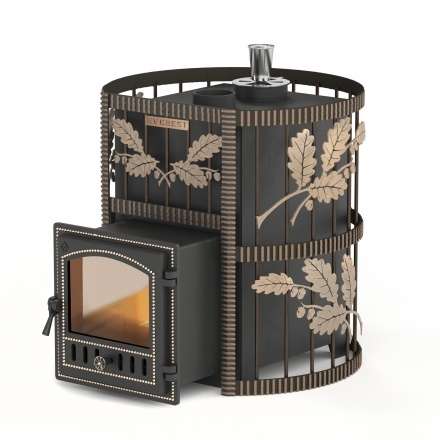 Печь для бани Везувий Эверест СПб 25 (280) Ковка Амазонка бай фото в Барановичах