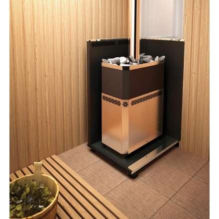 Печь для бани Теплодар Русь-12 ЛНЗП Профи Панорама (1.1) в Барановичах