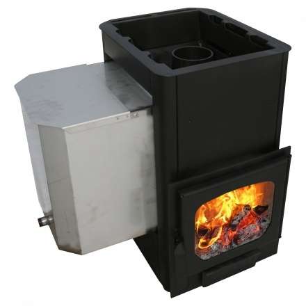 Печь для бани Варвара Мини навесн. пан. дверь укор. топка купить в Барановичах