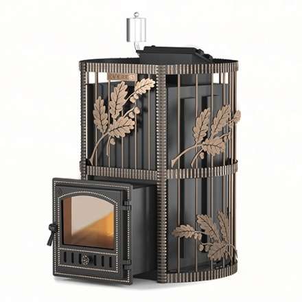 Печь для бани Везувий Эверест Inox 25 (280) Ковка Амазонка бай фото в Барановичах