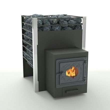 Печь для бани Добросталь Жара-люкс 20 дверка со стеклом Амазонка бай фото в Барановичах