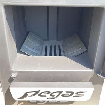 Банная печь Пегас 16 эконом короткая топка со стеклом конвекция в Барановичах