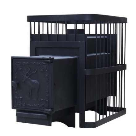 Печь банная ComfortProm РЕТРО СТАЛЬ 8 мм 20 м3 купить в Барановичах