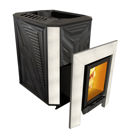 Банная печь Пегас 26 со стеклом конвекция фото в Барановичах