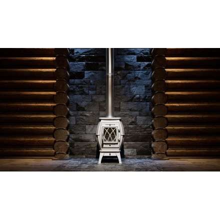 Купить Печь-камин Печь-камин ProMetall Бахта (черная) чугун в Барановичах Амазонка бай фото в Барановичах