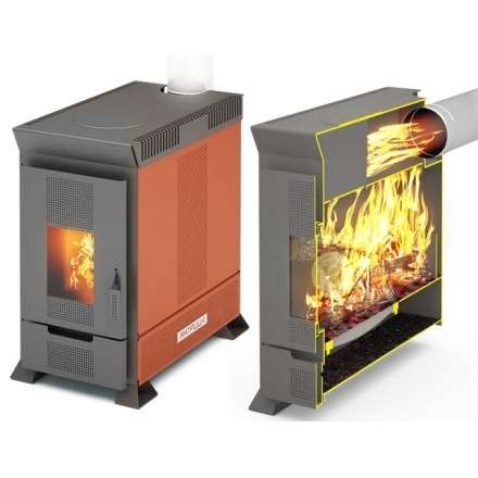 Отопительная печь Теплодар Матрица 200 в Барановичах