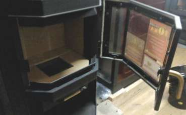 Купить камин со стеклом Мета-Бел Ока в Барановичах фото в Барановичах