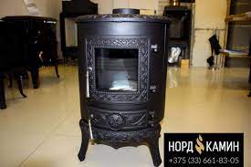 Купить Печь-камин NORDflam Palestro в интерьере в Барановичах Амазонка бай фото в Барановичах