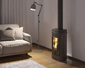 Стальной дедорогой камин EVEREST F7 фото в Барановичах