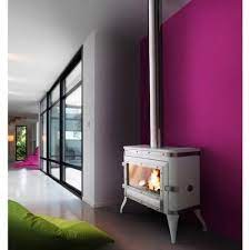 Печь-камин чугунный Invicta Bradford в интерьере Амазонка бай фото в Барановичах