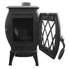 Печь чугунная со стеклом ПМЧ-10С фото  в Барановичах