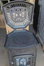 Купить Печь-камин NORDflam Verdo patine в интерьере в Барановичах Амазонка бай фото в Барановичах