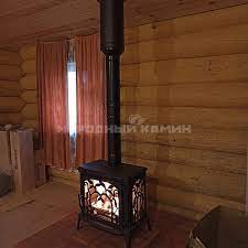 Купить Печь-камин NORDflam Arica в интерьере в Барановичах Амазонка бай фото в Барановичах