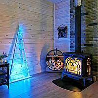 Купить Печь-камин NORDflam Arica в интерьере в Барановичах Амазонка бай фото в Барановичах