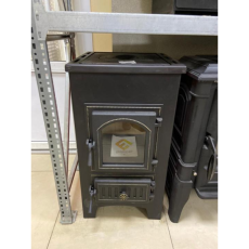 купить Печь-камин Везувий ПК-01 (270) c плитой бежевая 9 кВт в Барановичах в Барановичах