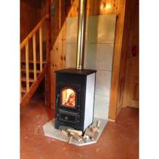 купить Печь-камин Везувий ПК-01 (270) c плитой бежевая 9 кВт в Барановичах в Барановичах