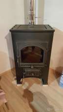 купить Печь-камин Везувий ПК-01 (270) c плитой бежевая 9 кВт в Барановичах в Барановичах