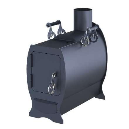 Отопительная печь Царь-печи Буржуйка с конфоркой Амазонка бай фото в Барановичах