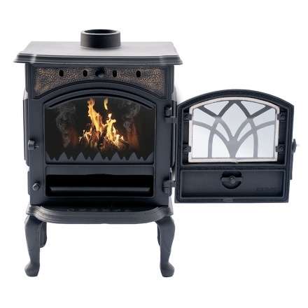 Печь-камин Сибирь 7 чугунная фото в Барановичах