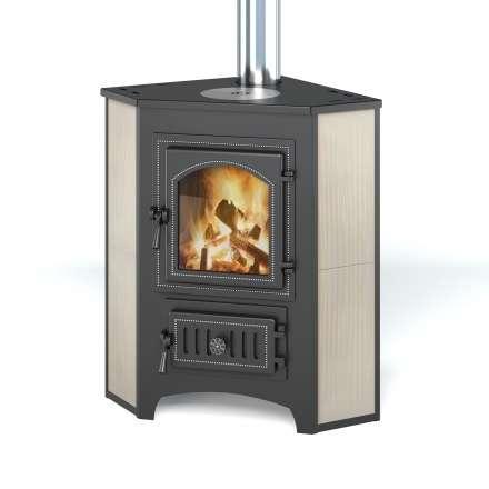 Печь-камин Везувий ПК-01 (220) с конфоркой угловой бежевый 9 кВт Амазонка бай фото Печь-камин Везувий ПК-01 (220) с конфоркой угловой бежевый 9 кВт купить в Барановичах