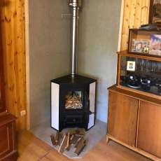 Купить Печь-камин Везувий ПК-01 (220) угловой талькохлорит 9 кВт в Барановичах в Барановичах