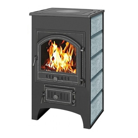 Печь-камин Везувий ПК-02 (205) с плитой талькохлорит 12 кВт Амазонка бай фото в Барановичах