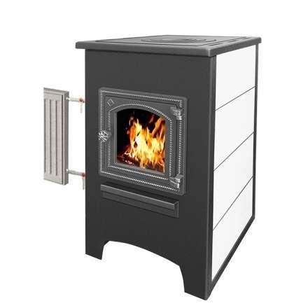 Камин ЭТНА (ДТ-4С) с плитой и теплообменником купить в Барановичах