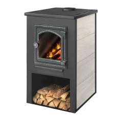 Камин ЭТНА (ДТ-4С) с плитой для дома и дачи Амазонка бай фото в Барановичах