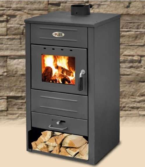 Печь-камин Blist B2 E с водяным контуром Амазонка бай фото в Барановичах