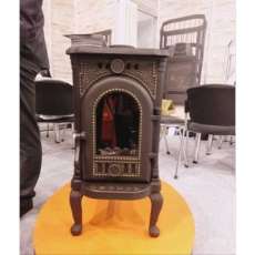 Недорогая отопительная печь со стеклом Сибирь 6 фото в Барановичах