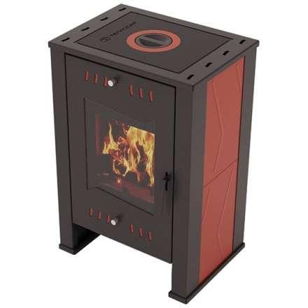 Стальная печь-камин Теплодар Твист фото в Барановичах