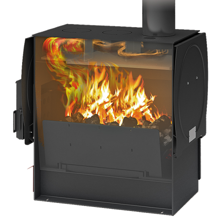 Отопительная печь Теплодар Локомотивъ 120 (2019) в Барановичах