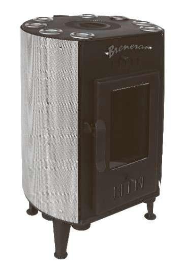 Печь отопительная Бренеран-Канадка плюс АОТ-04 в сетке серебро в Барановичах