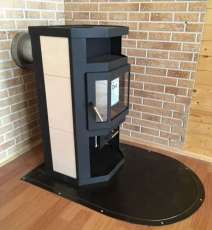 Купить недорогой камин с шамотом Мета-Бел Ока с плитой в Барановичах фото  в Барановичах