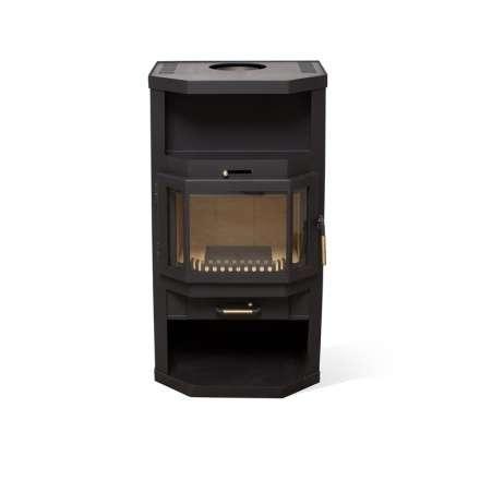 Купить стальной камин с шамотом Мета-Бел Ангара-Аква в Барановичах фото в Барановичах