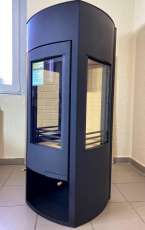 Купить стальной камин со стеклом Мета-Бел Неман в Барановичах фото в Барановичах