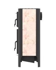 Печь-камин со стеклом Бавария Эко с духовкой и плитой фото в Барановичах