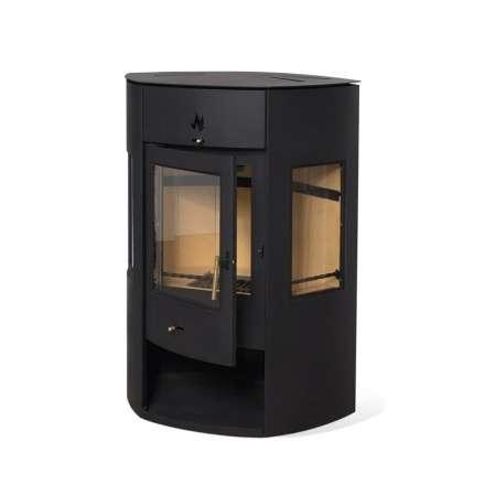 Печь-камин Мета-Бел АОТ 11.0 (в модификации Енисей 2) в Барановичах