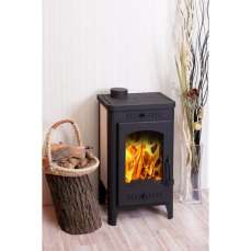 Недорогой стальной камин со стеклом Бавария фото в Барановичах