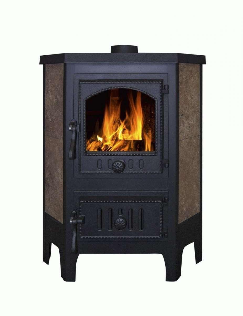 Печь-камин Бавария угловая чугун с плитой Амазонка бай фото Печь-камин Бавария угловая чугун с плитой купить в Барановичах