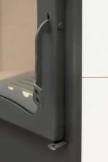 Стальной камин Бавария угловая Амазонка бай фото в Барановичах