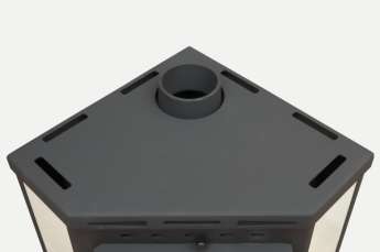 Недорогая печь-камин Бавария угловая Амазонка бай фото в Барановичах