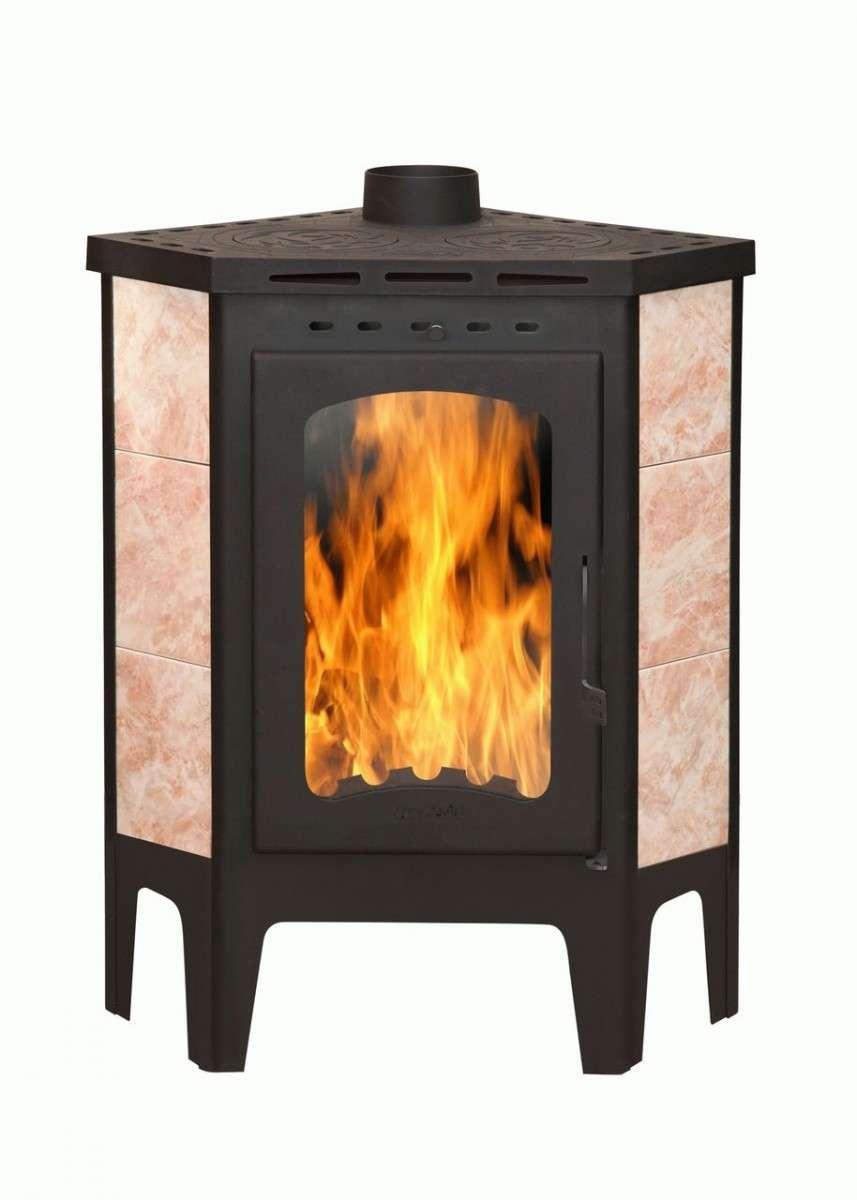 Печь-камин Бавария угловая с плитой Амазонка бай фото Печь-камин Бавария угловая с плитой купить в Барановичах